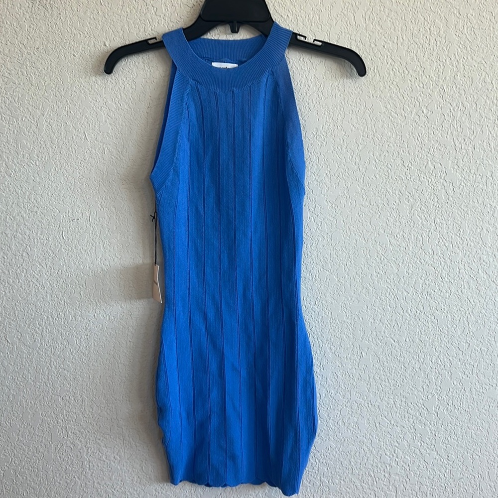 SUPERDOWN Solis Mini Dress in Periwinkle size XSMALL - Picture 2 of 6